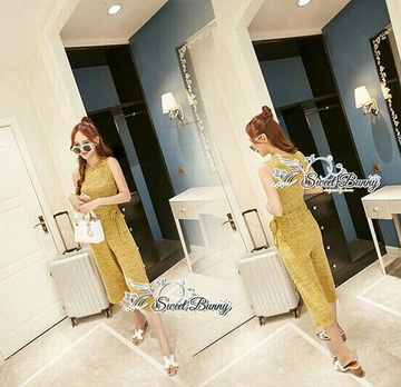 Lady Ribbon Online เสื้อผ้าออนไลน์ ขายส่งของแท้พร้อมส่ง Sweet Bunny SW15250716 Sweet Bunny Present... Korea Sporty Set