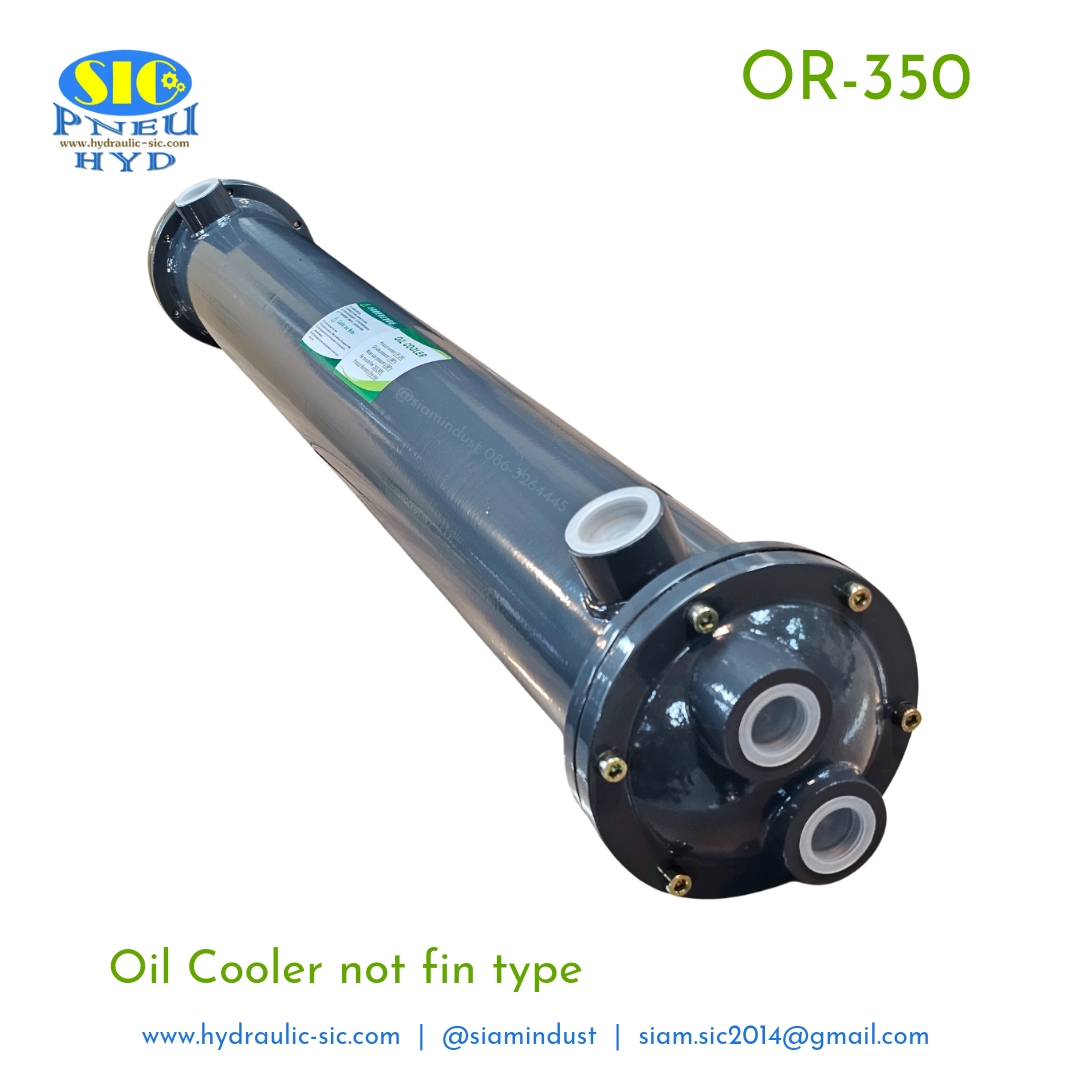 OR-350,OR-600,OR-800,OR-250,OR-150,OR-100,OR-60 : Oil Cooler No Fin Type