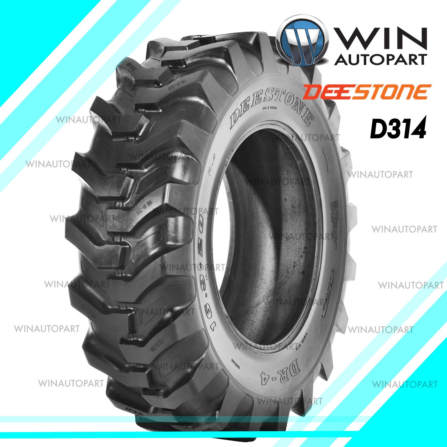 ยางรถตัก ยี่ห้อ DEESTONE รุ่น D314 ขนาด 16.9-24 , 16.9-28 , 17.5L-24 ,18.4-24 , 18.4-26 , 19.5L-24