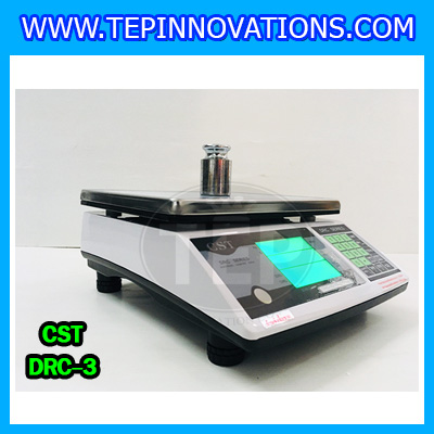เครื่องชั่งนับจำนวน3kg ตาชั่งนับชิ้นงาน 3kg พิกัดน้ำหนัก 3kg ความละเอียด 0.1g ยี่ห้อ CST รุ่น DRC