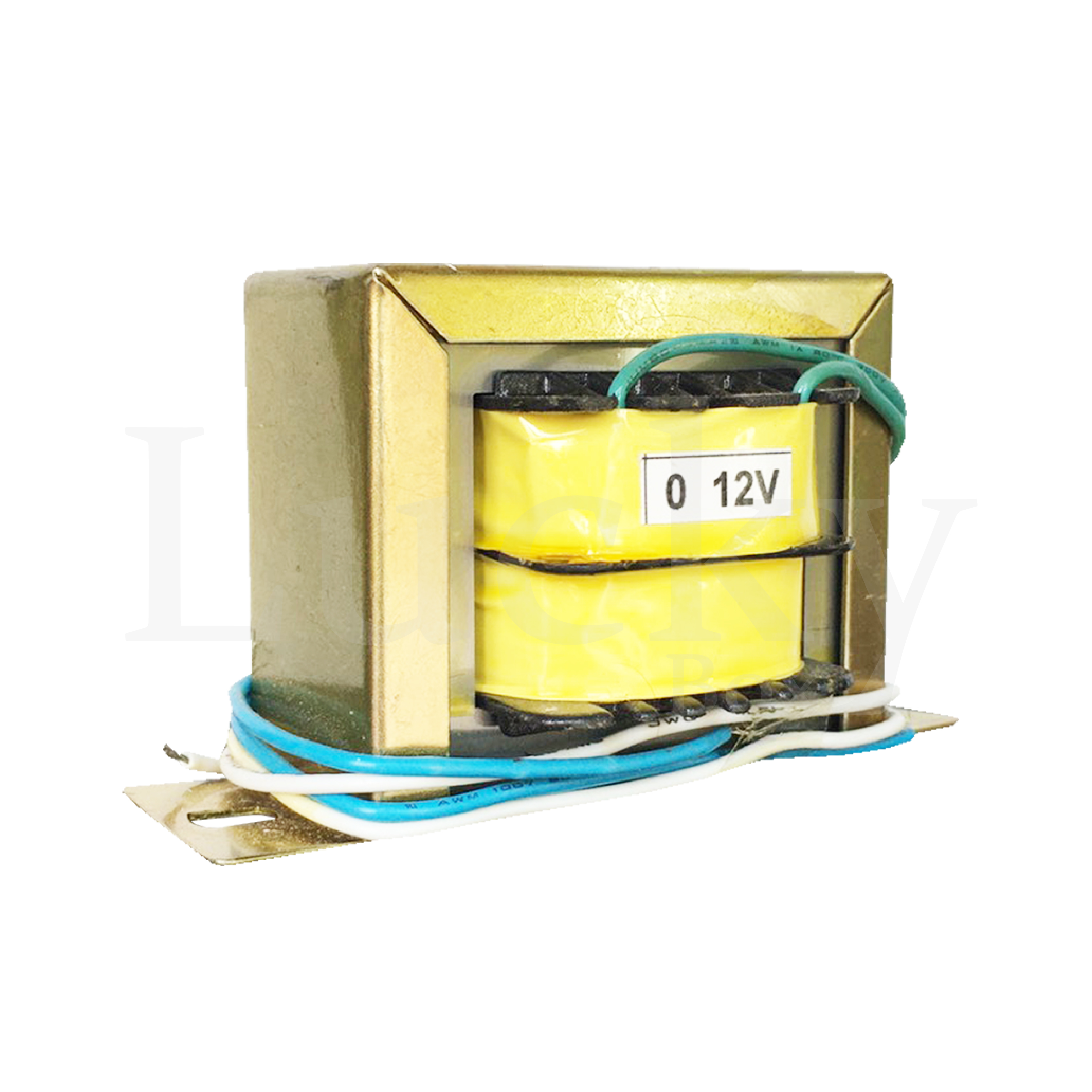 Transformer หม้อแปลงไฟฟ้า หม้อแปลงสายสั้น 1000 mA จ่ายไฟ AC 12 V