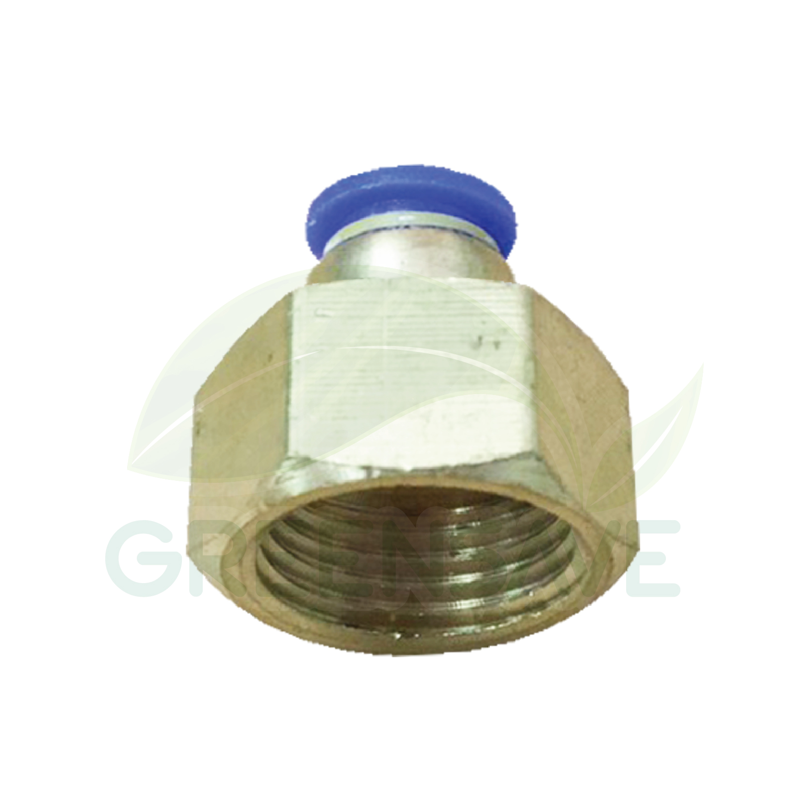 ข้อต่อ ขนาด 8 mm เกลียวใน 4 หุน สำหรับสายน้ำPU และหัวพ่นหมอก