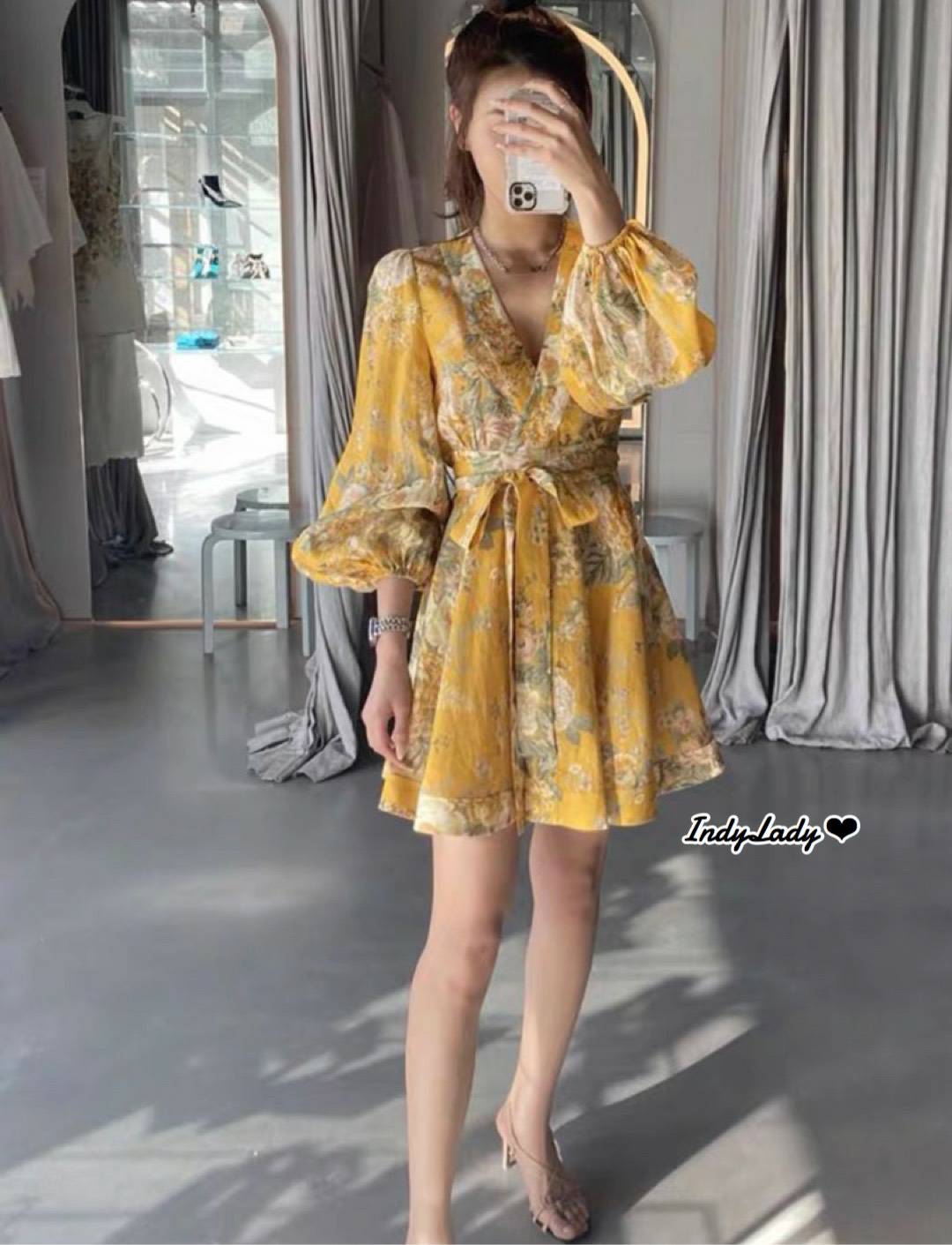 Mini Dress ทรงสวย ไขว้หน้า