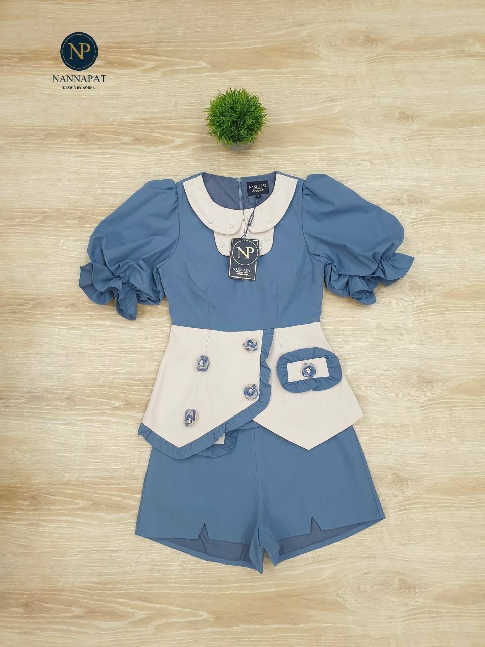 เสื้อซิปหลังแขนตุ๊กตา