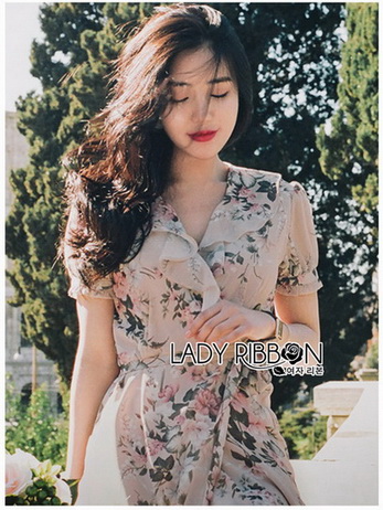 Lady Miranda Country Chic Wrap Dress