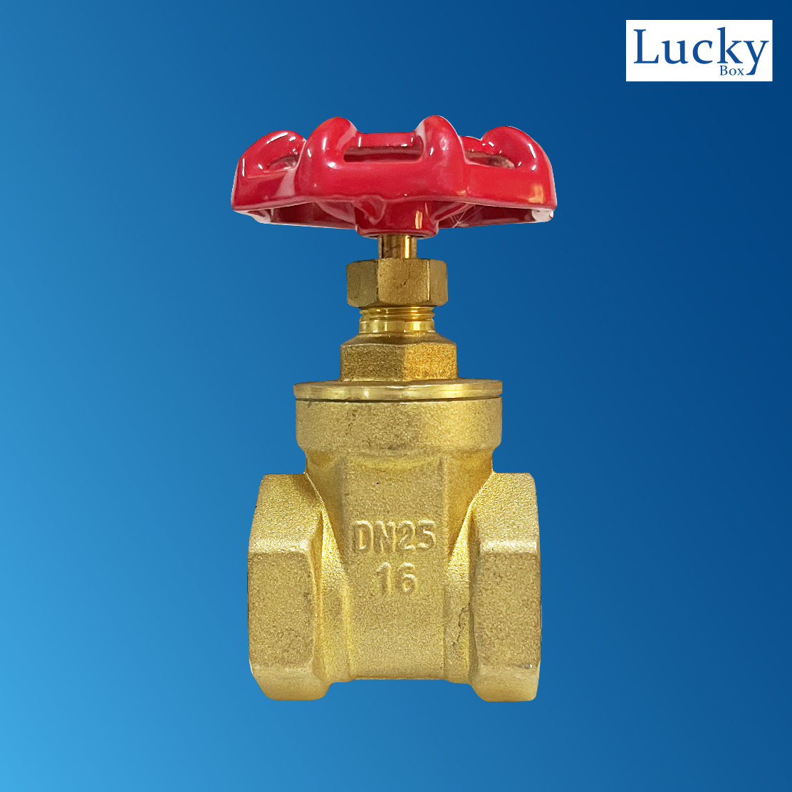 Gate valve ประตูน้ำทองเหลือง ขนาด 1 นิ้ว