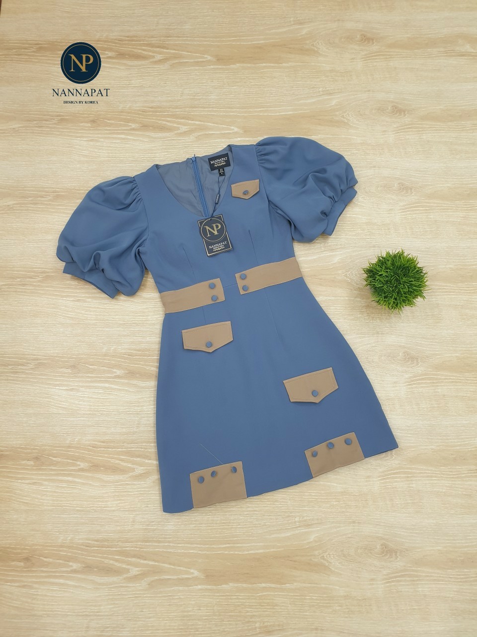 เดรสผ้าดีหนานุ่มใส่สบาย