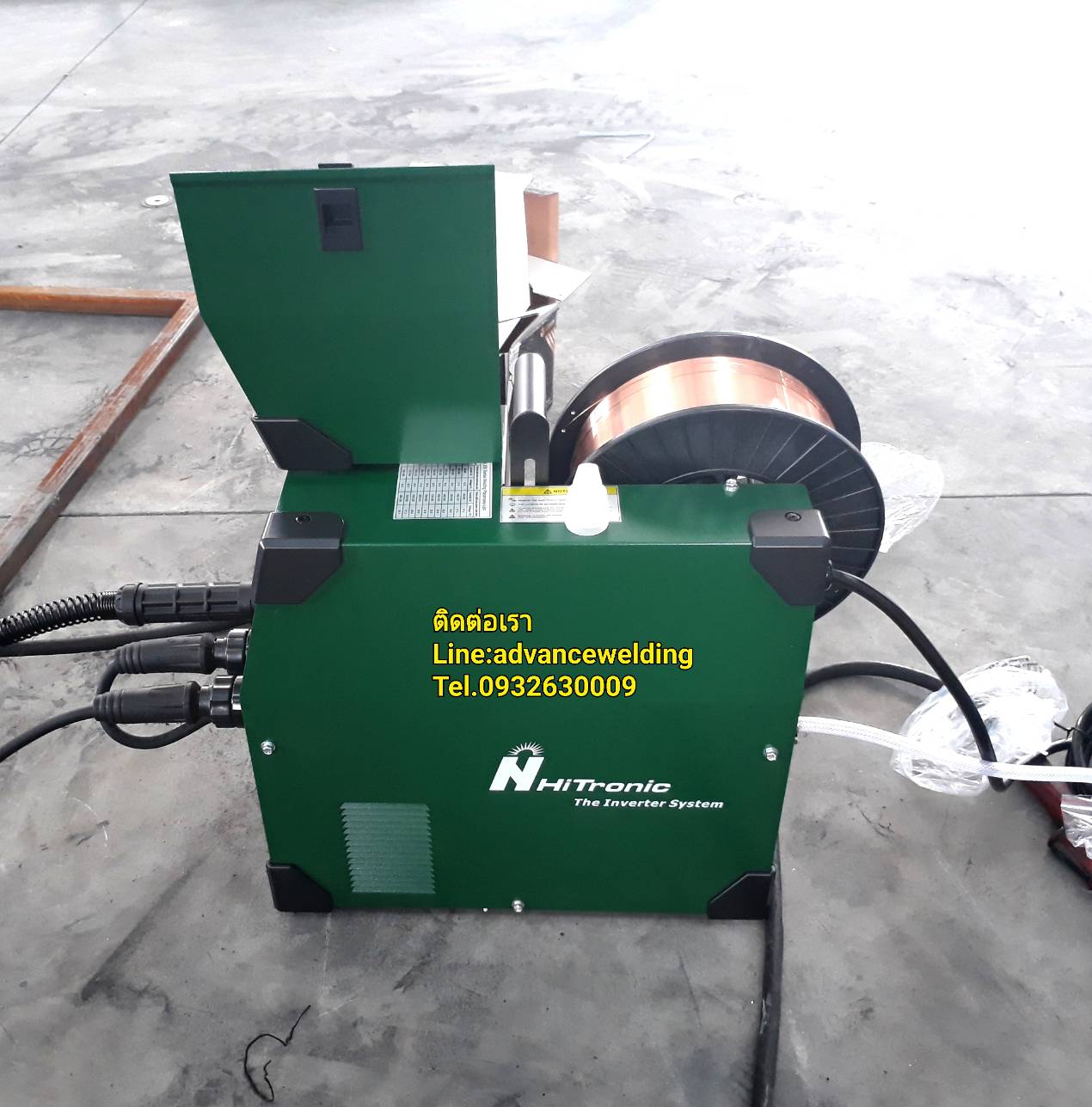 เครื่องเชื่อมซีโอทู HITRONICรุ่นMIG200GW