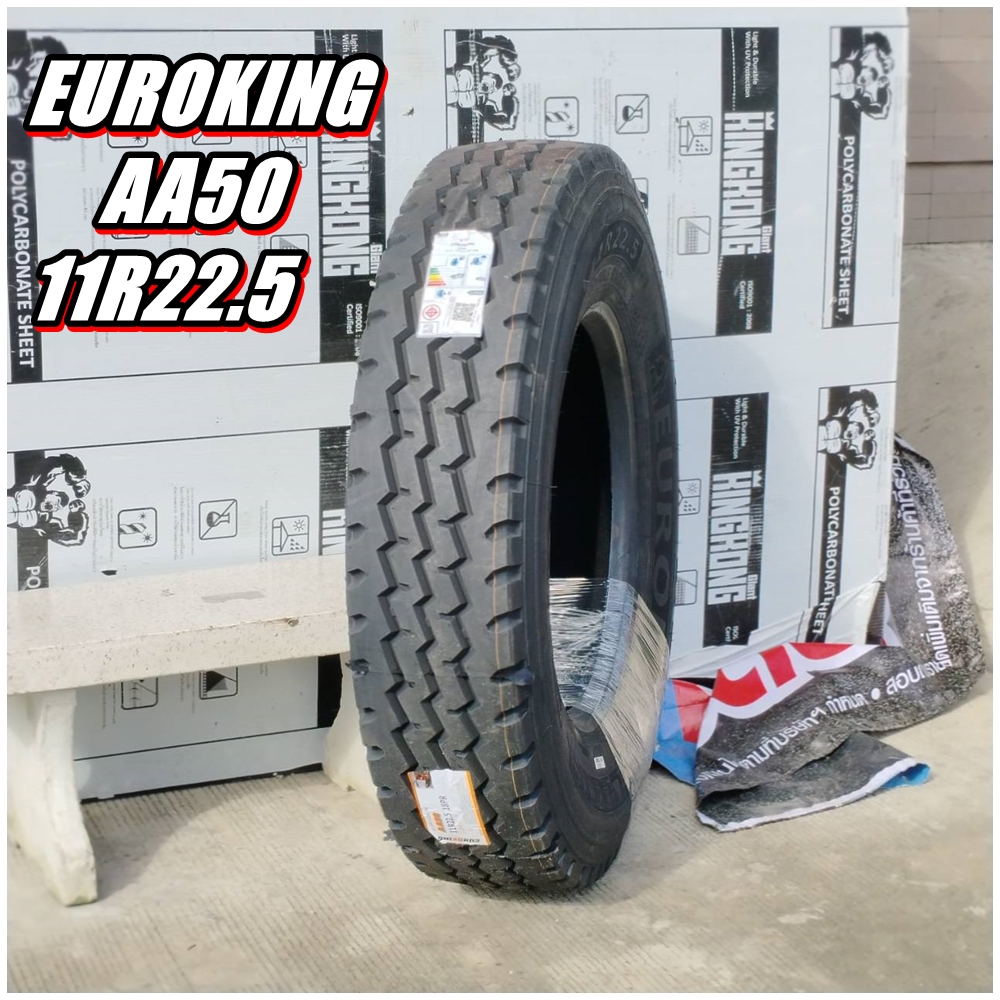 ยางรถบรรทุก เรเดียล ขนาด 11R22.5 รุ่น AA50 18PR ยี่ห้อ EUROKING