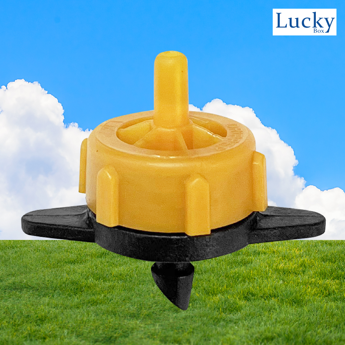 หัวน้ำหยดชดเชยแรงดัน 2 ลิตร/ชั่วโมง (Pressure compensating on-line dripper)