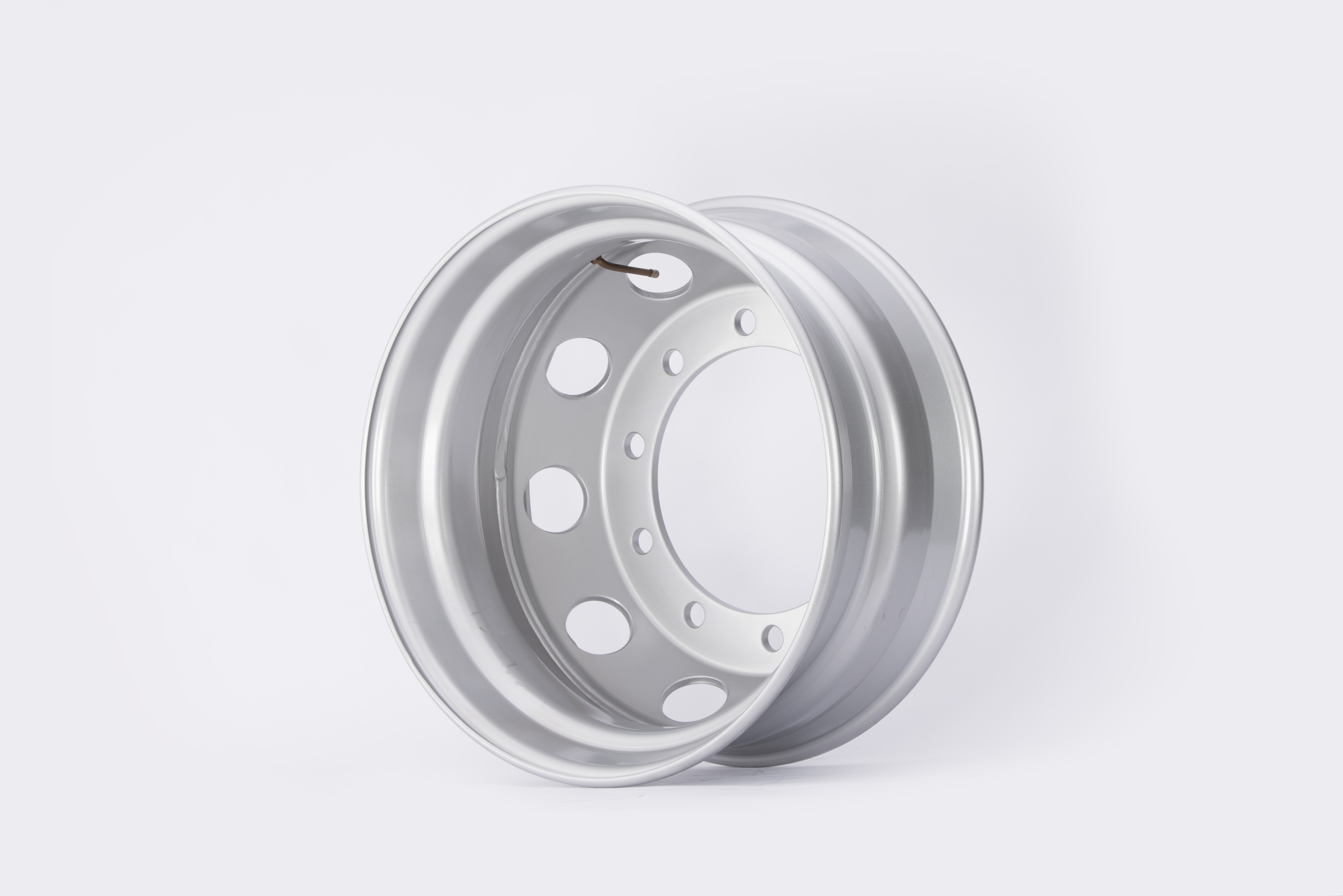 กะทะล้อรถบรรทุกยี่ห้อ ATW ขนาด 8.25x22.5 8 รู สำหรับใส่ยางเรเดียล