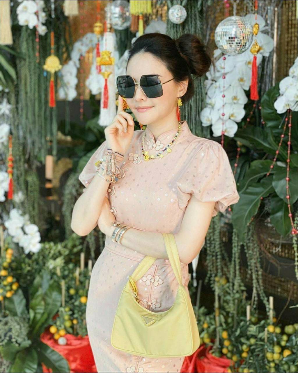 เดรสกีเพ้าซิปหลังแขนตุ๊กตาน่ารัก