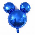ลูกโป่งฟลอย์หัวมิกกี้เม้าส์ สีน้ำเงิน Blue Mickey Mouse Balloons