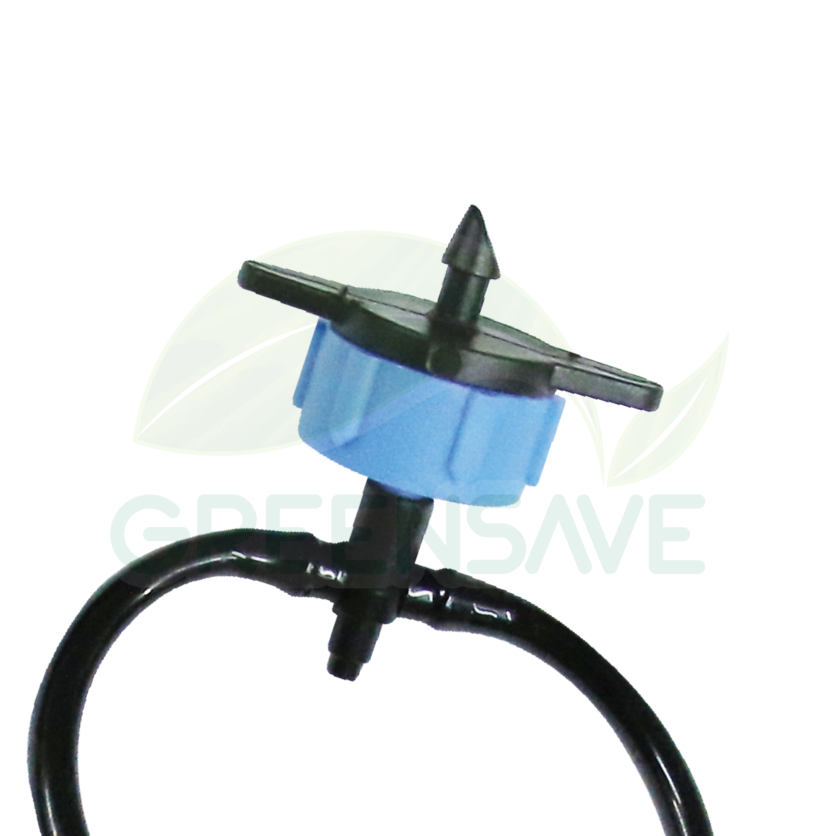 หัวน้ำหยดพร้อมขาปักงอน้ำหยด 2 ขา