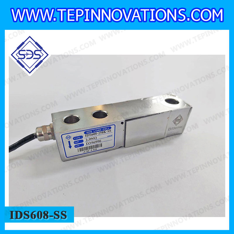 โหลดเซลล์ (Load cell) stainless steel IDS608-SS สำหรับรองรับน้ำหนักเครื่องชั่ง พิกัด 250kg, 500kg, 1000kg, 1500kg, 2000kg