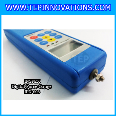 เครื่องวัดแรงดึงแรงกดแบบดิจิตอล INSPEX รุ่น IPX-808 ทดสอบแรงดึงแรงกด Force Gauge วัดแรงดึงขนาด 500 นิวตัน แรงกด แรงผลัก Digital Forece Gauge วัดแรงดึง วัดแรงกด