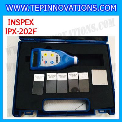 เครื่องมือวัดความหนาสีและงานชุบผิว INSPEX รุ่น IPX-202F ประเภทหัววัดรวม เครื่องวัดความหนาผิวเคลือบ วัดความหนางานชุบ วัดความหนาสี วัดความหนาโครเมียม ชุบซิงก์ อุปกรณ์วัดความหนา