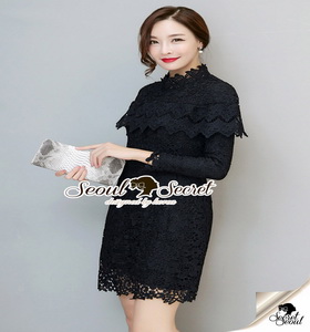Seoul Secret เดรสเข้ารูปทรงเรียบหรูแบบสาวหวาน