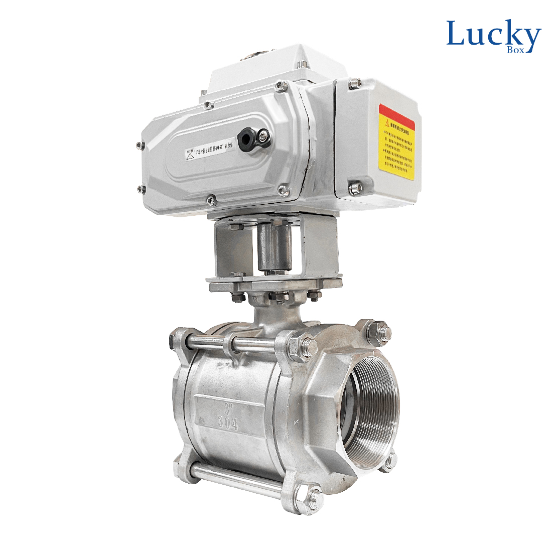 Motor Valve มอเตอร์วาล์วไฟฟ้า 3 ชั้น DC24V ขนาด 4 นิ้ว DN-100