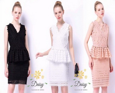 พร้อมส่งแฟชั่นแบรนด์ Daisy เสื้อผ้าลูกไม้เกาหลี
