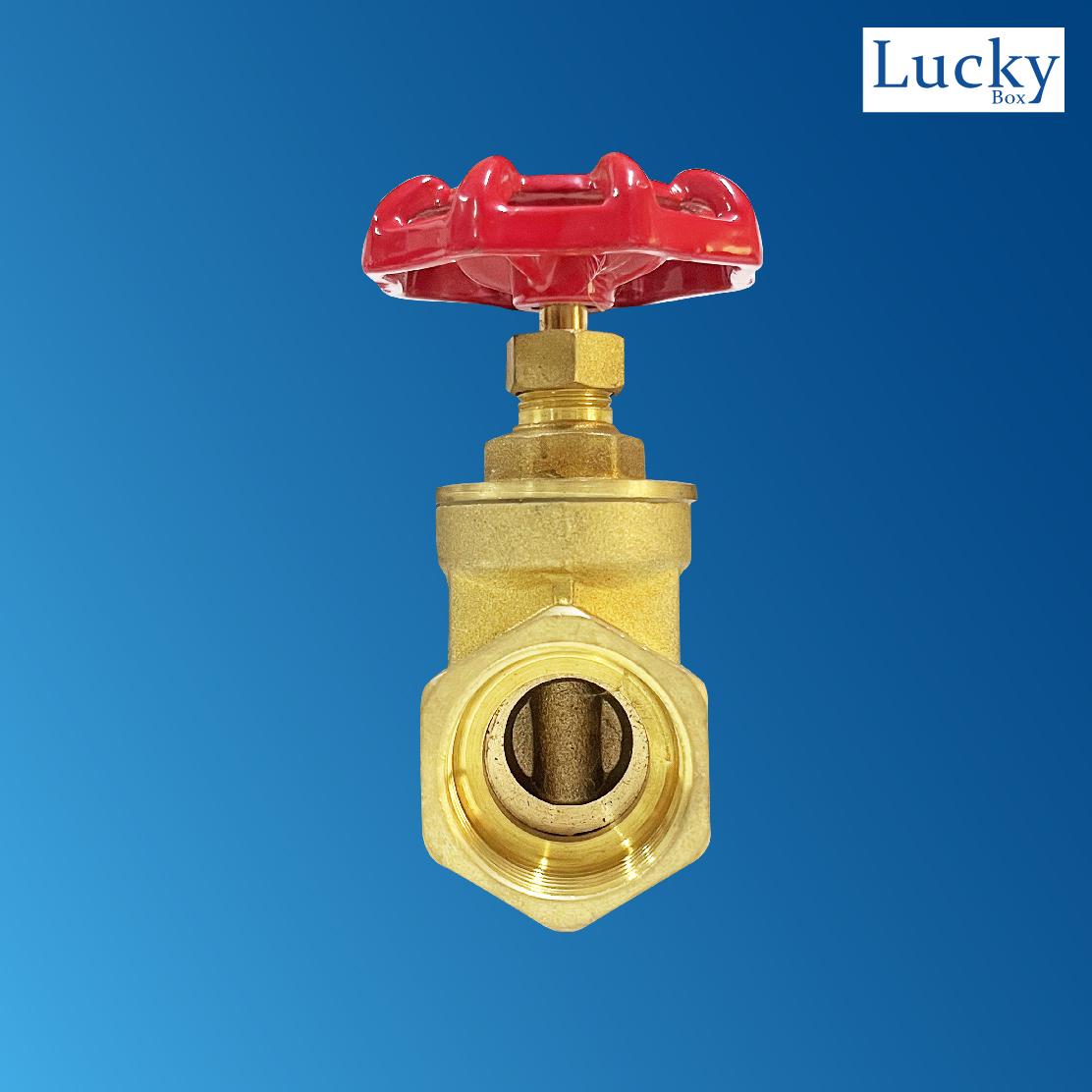 Gate valve ประตูน้ำทองเหลือง ขนาด 1 นิ้ว