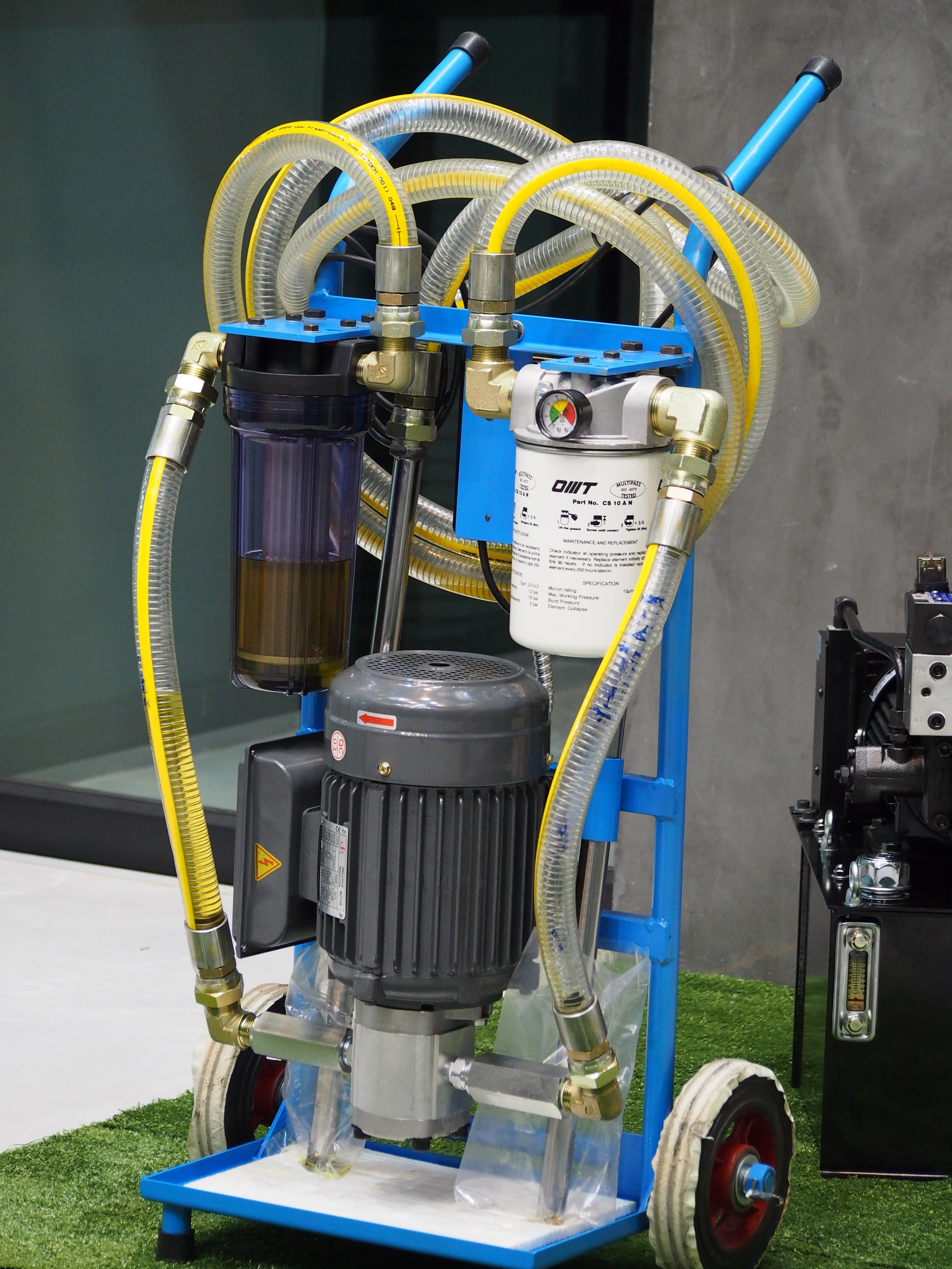 Filter Cart รถดูดกรองน้ำมันไฮดรอลิค รุ่นแสตนดาร์ด 2 กรอง (150+10 ไมครอน)