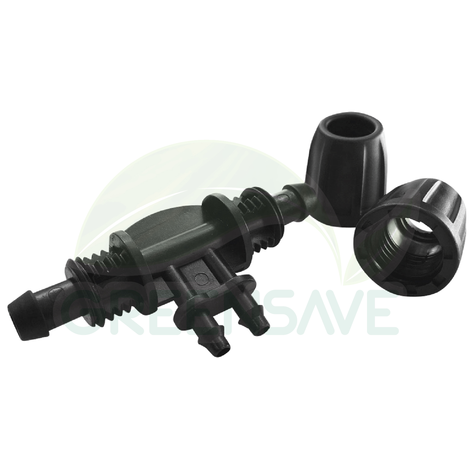 ข้อต่อสายไมโคร พร้อมตัวล็อคสาย 8/12 mm สองทาง 4/7 mm สองทาง (แพ็ค 20 ชิ้น)