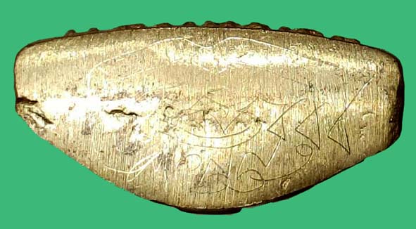 รูปหล่อปั๊มหลวงหลวงพ่อเดิมรุ่นเพดานโบสถ์ องค์ที่ 6 (หกเส้น)