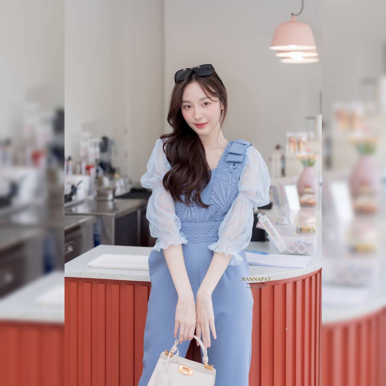 จััมสูทงานซิปหลัง มีฟองน้ำอก