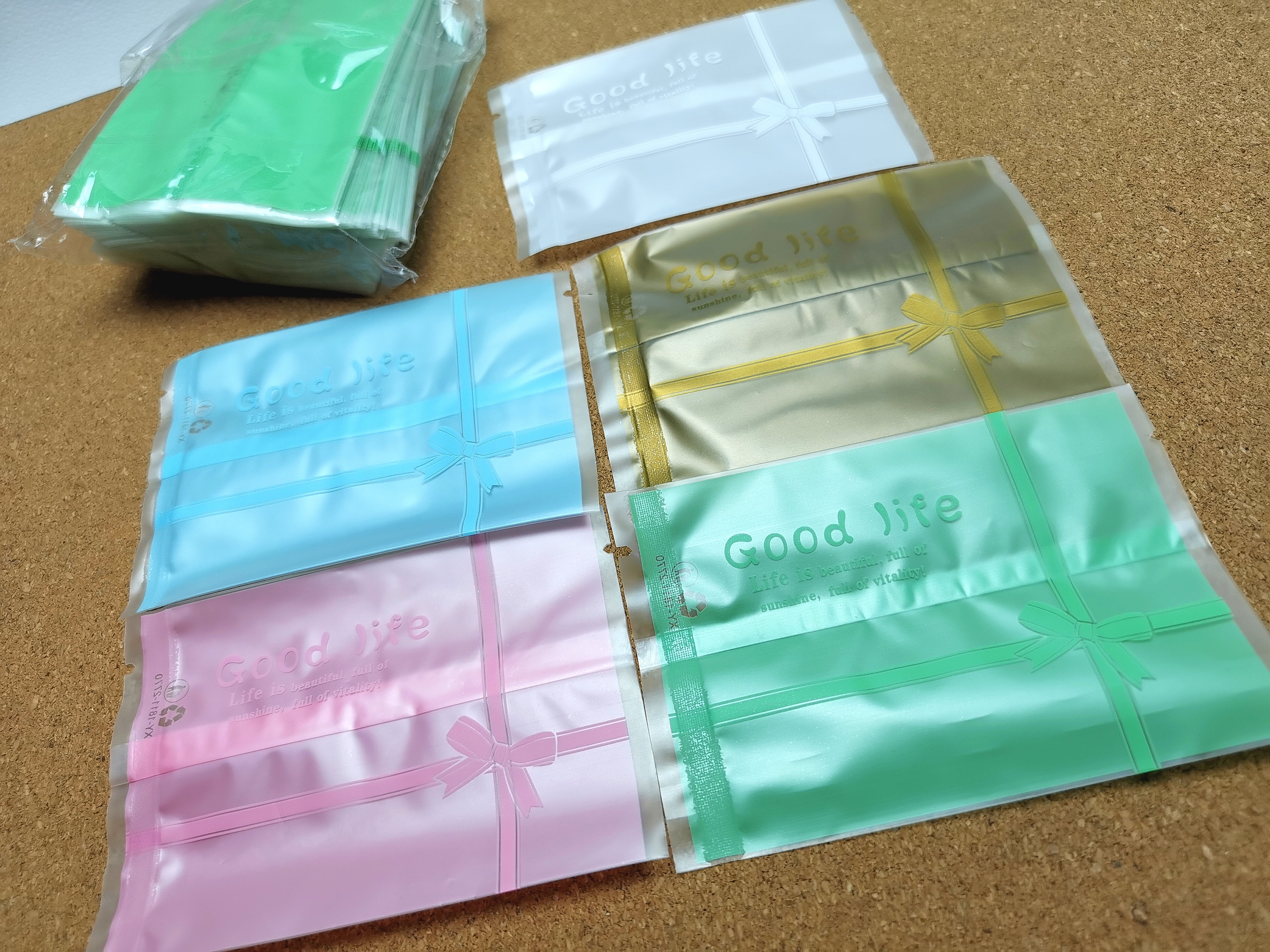 ✅🇹🇭 ถุงซีล 7*10cm. ~100ใบ พลาสติก แพ็คเกจ เบเกอรี่ j12