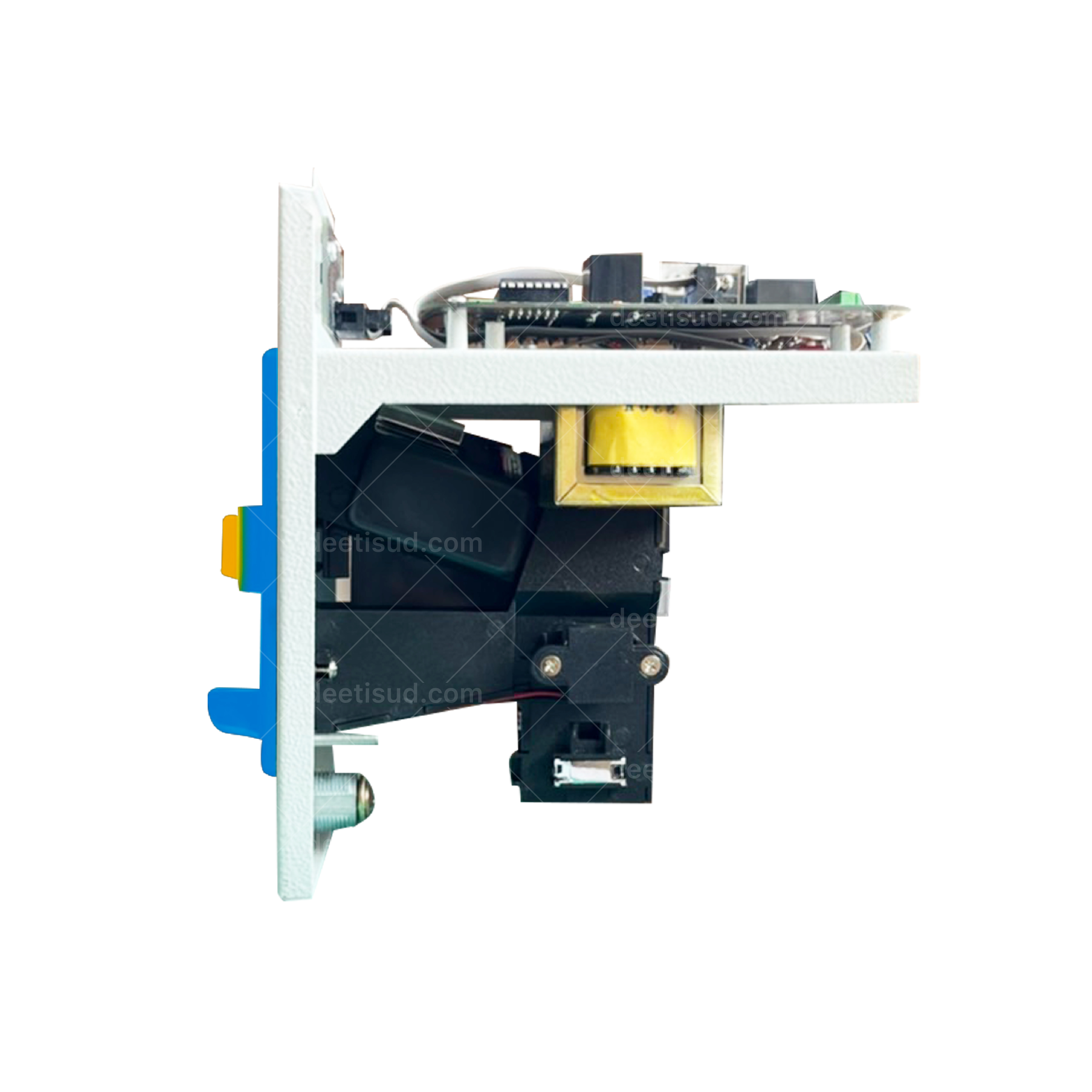 กล่องหยอดเหรียญหน้าฟ้า ระบบจับเวลา LK-25A พร้อมบอร์ด 702