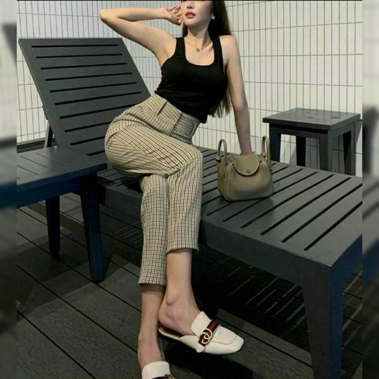 เสื้อผ้ายืดนิ่มใส่สบาย กางเกงเป็นผ้าทอ