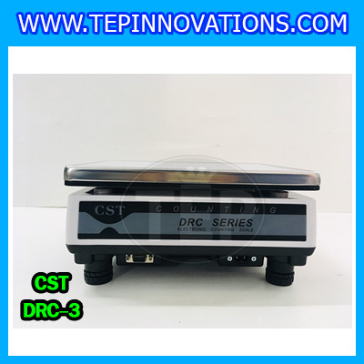 เครื่องชั่งนับจำนวน3kg ตาชั่งนับชิ้นงาน 3kg พิกัดน้ำหนัก 3kg ความละเอียด 0.1g ยี่ห้อ CST รุ่น DRC