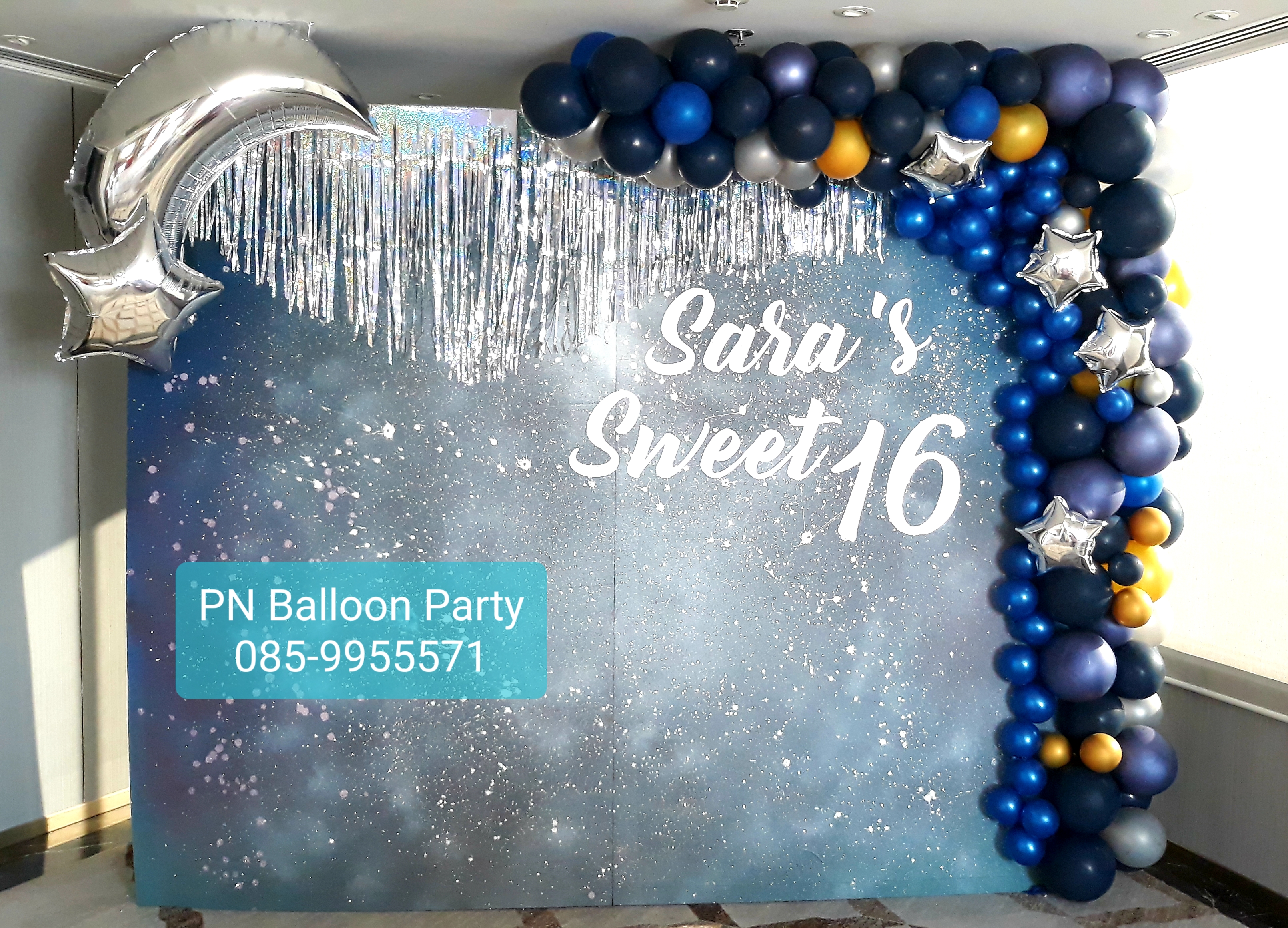 ฉากลูกโป่ง Balloon Backdrop กำแพงลูกโป่ง ลูกโป่งงานปาร์ตี้ งานวันเกิด งานรื่นเริง สำเนา