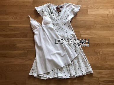 Lady Ariana Sparkling Little Star Printed Dress
