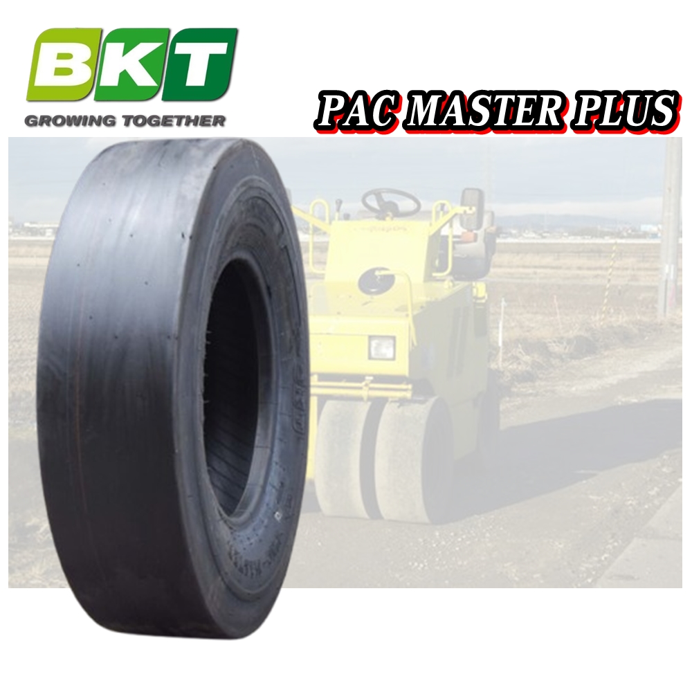 ยางรถบด ขนาด 7.50-15 รุ่น PACMASTER PLUS (ครบชุด) ชนิด TT 14PR ยี่ห้อ BKT