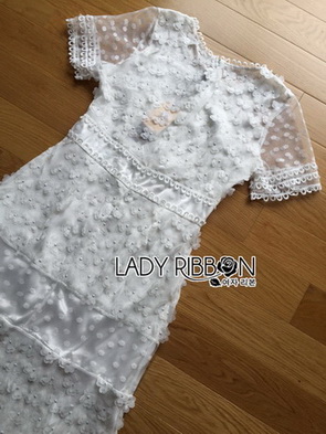 Little Daisy Embroidered Maxi Dress