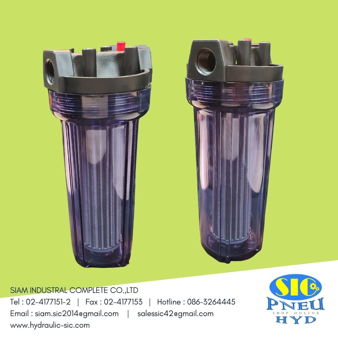 กรองไฮดรอลิค PR-06 (Inline Suction Filter) ไส้กรองไฮดรอลิค กรองขาดูด กรองหยาบ 150 ไมครอน แบบมีบอร์ดี้ต่อลอยนอกถัง