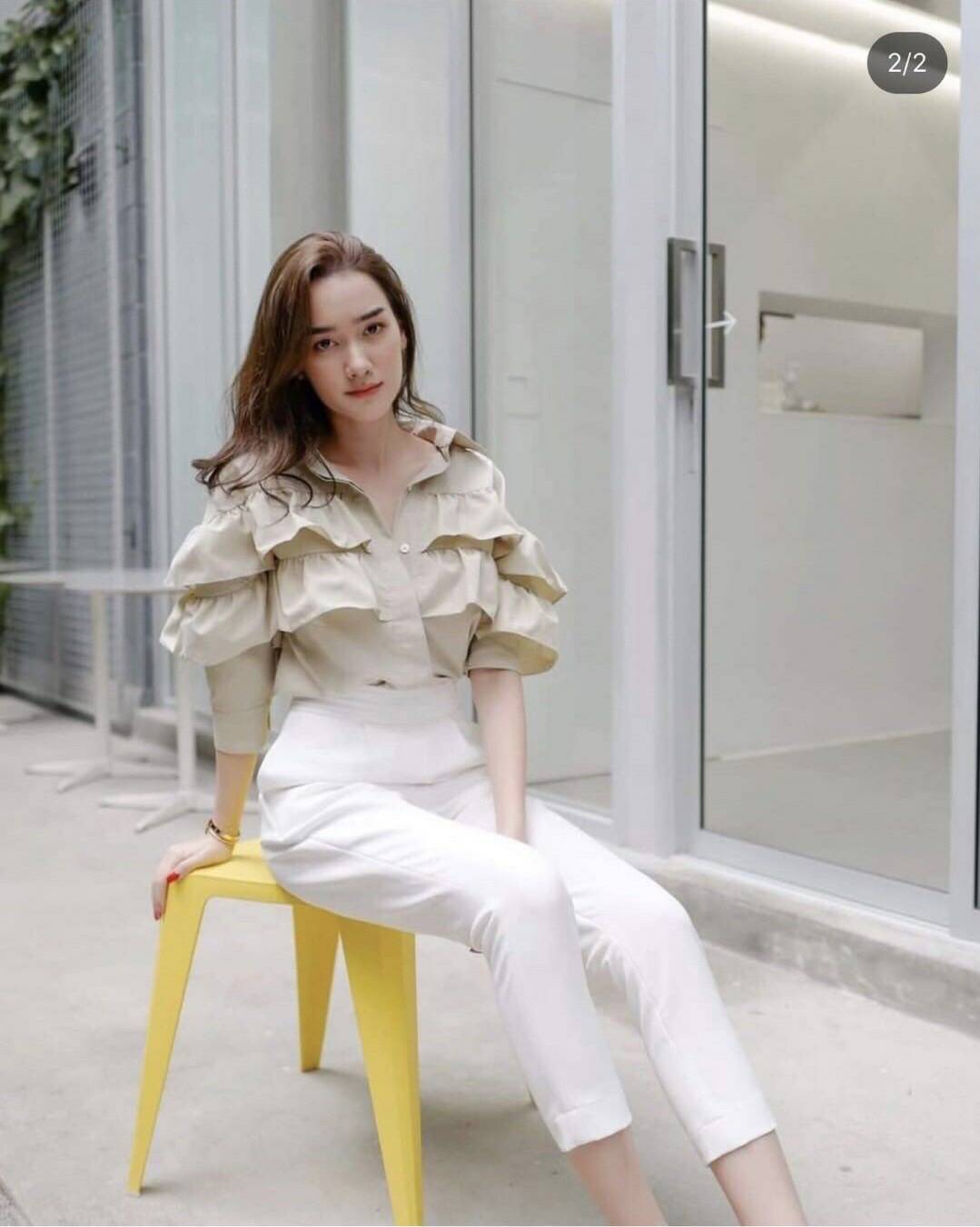 เซตเสื้อแขนยาว คอปก