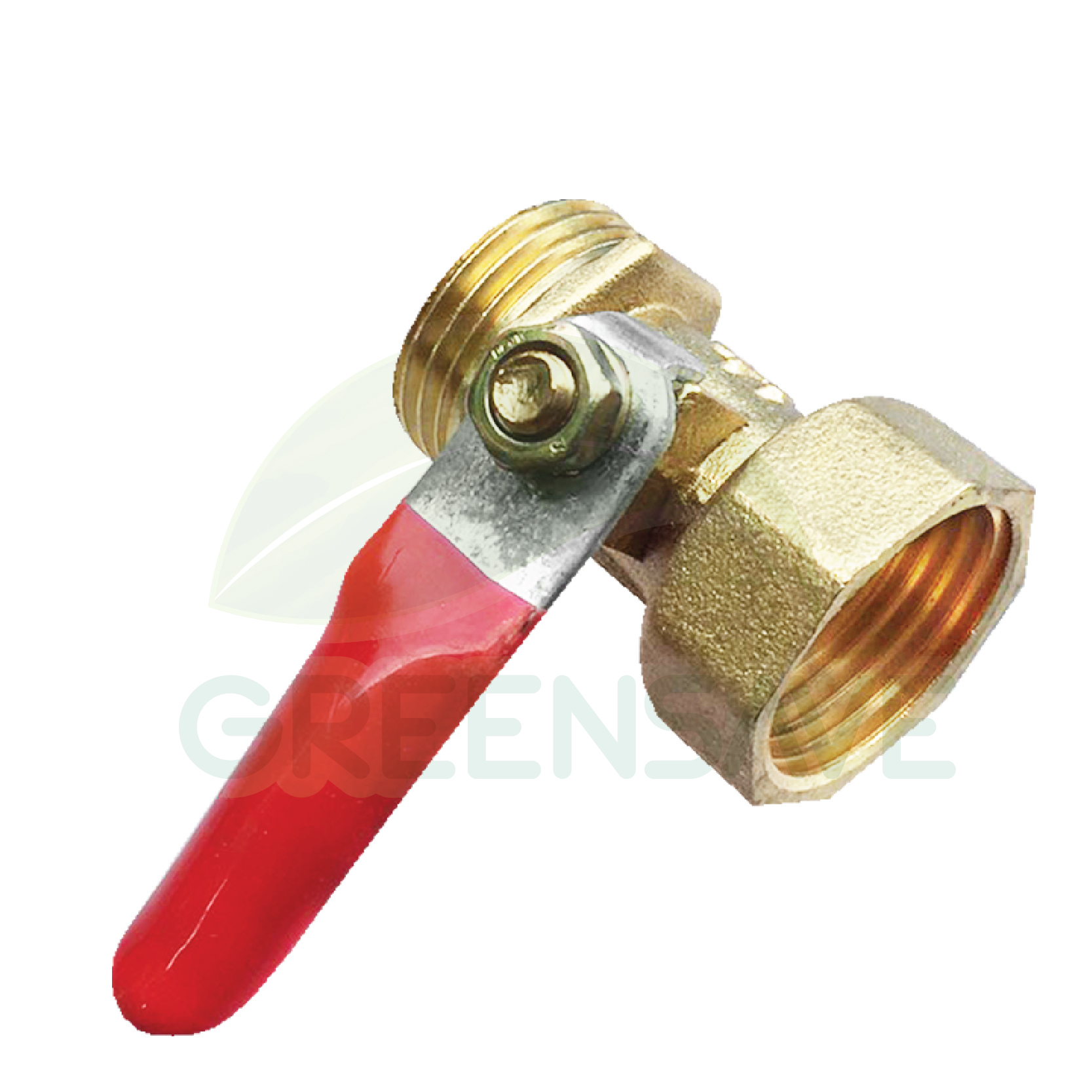 มินิบอลวาล์ว ทองเหลือง เกลียวนอกและเกลียวใน 1/2 (4หุน)