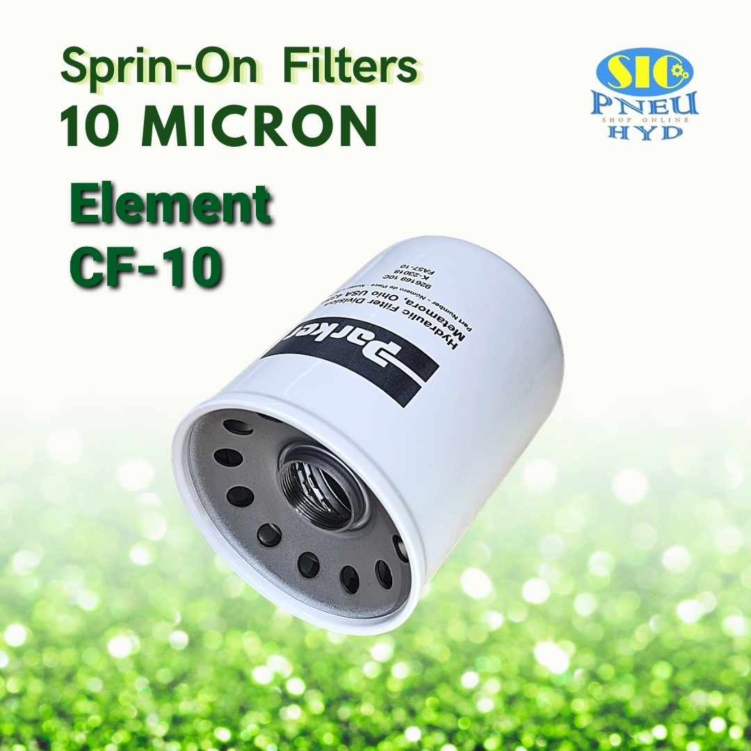 Spin-On Element Filter 1-1/4" ไส้กรองไฮดรอลิค 5 Micron / 10 Micron กรองขากลับ กรองละเอียด กรองกระป๋อง