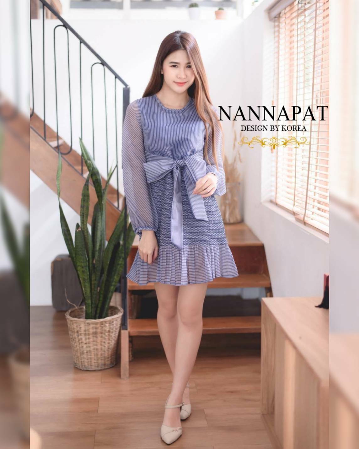 Dress งานน่ารักปังผ้าผูกโบว์