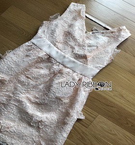 Organza Mini Cocktail Lady Ribbon Dress ค็อกเทล