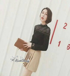 เสื้อผ้าลูกไม้เกาหลี ผ้าลูกไม้เนื้อดีเ