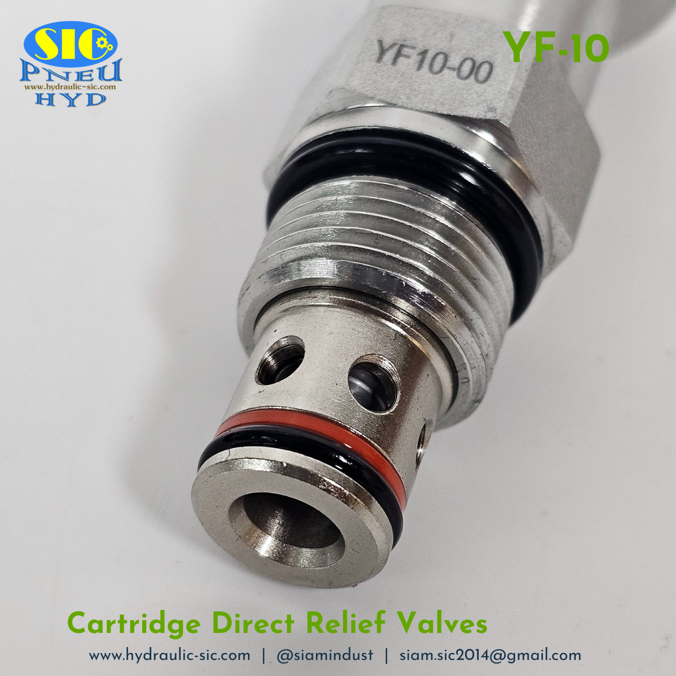 YF-10 , YF-08 : Cartridge Direct Relief Valve YOUQUEN