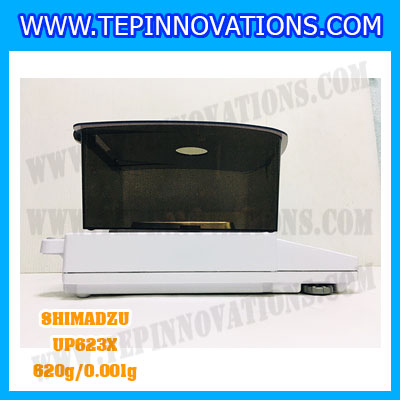 เครื่องชั่งดิจิตอล ทศนิยม 3 ตำแหน่ง รุ่น UP623X 620gx0.001g เครื่องชั่งละเอียดสูง620g เครื่องชั่งน้ำหนัก620g ตาชั่ง620กรัม พิกัดน้ำหนัก 620g ความละเอียด 0.001g ยี่ห้อ SHIMADZU รุ่น UP623X