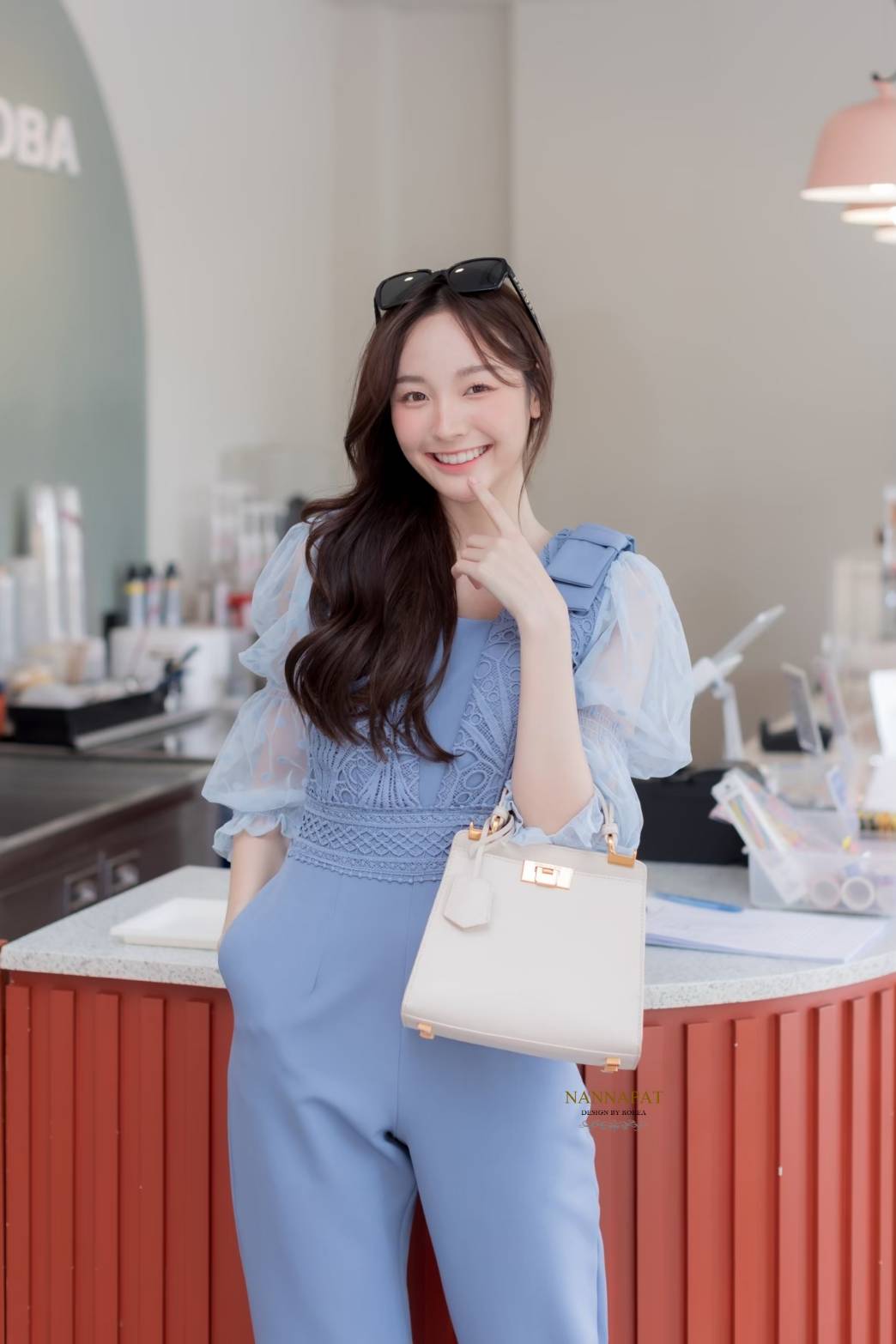จััมสูทงานซิปหลัง มีฟองน้ำอก