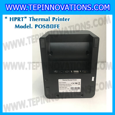 HPRT POS80FE เครื่องพิมพ์ใบเสร็จ เครื่องพิมพ์กระดาษความร้อน80มม. เครื่องพิมพ์สลิป80mm. เครื่องพิมพ์ใบเสร็จอย่างย่อ80MM thermal Printer ตัดกระดาษอัตโนมัติ เครื่องพิมพ์ใบเสร็จ ยี่ห้อ HPRT รุ่น POS80FE
