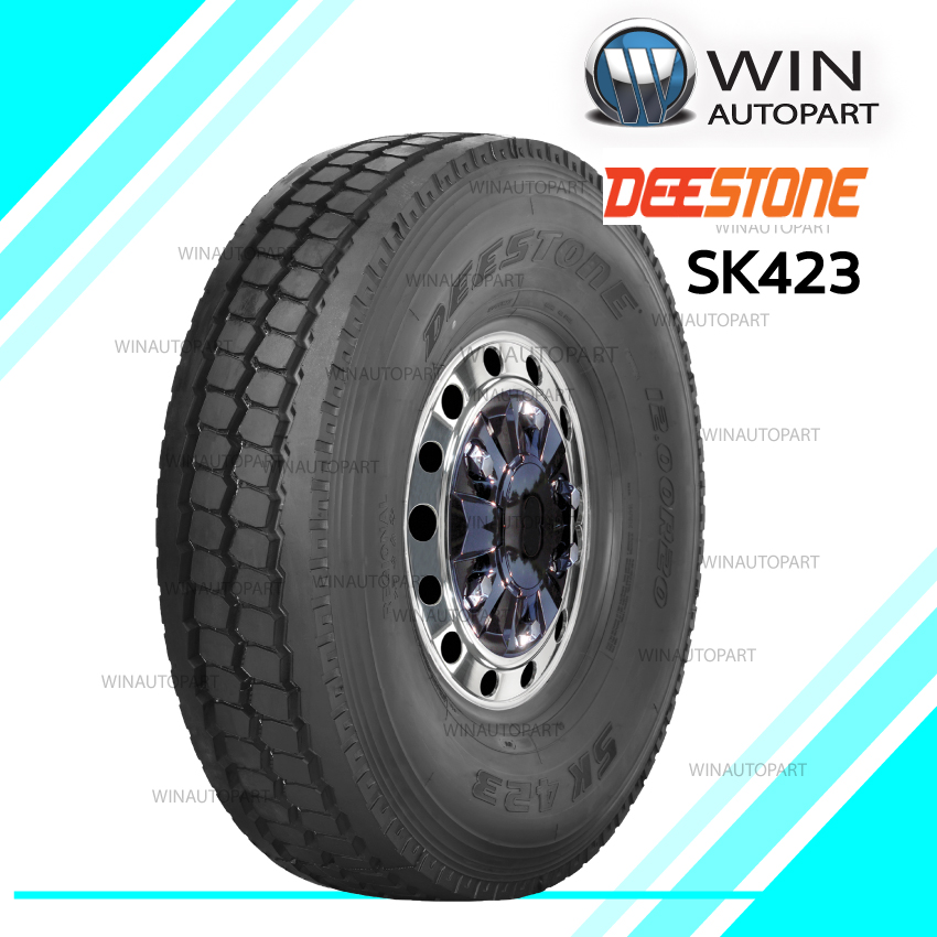 12.00R20 ยี่ห้อ DEESTONE รุ่น SK423 ยางรถบรรทุก เรเดียล TBR 146/143L J18 TT