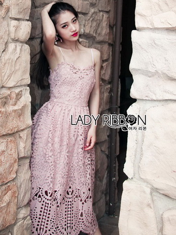 Lady Jane Baby Pink Lace Single Dress